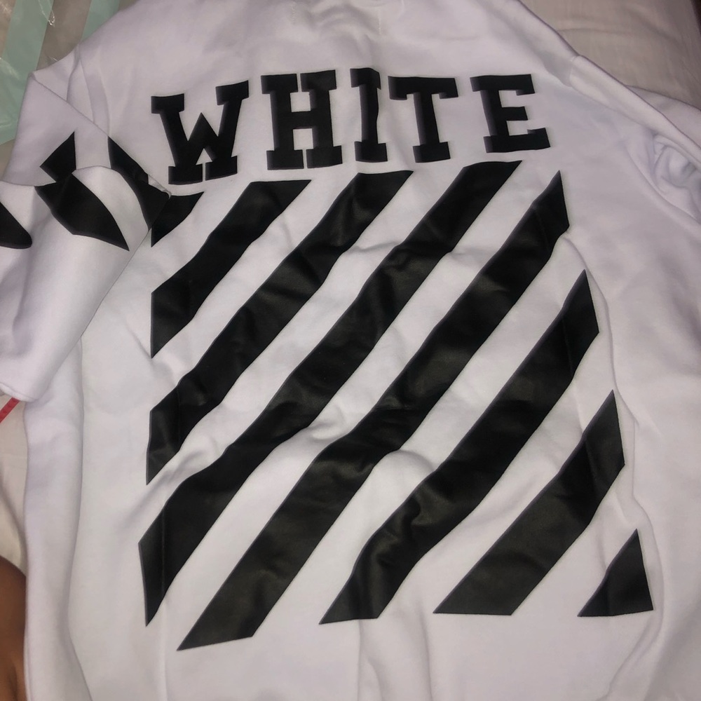 Off white classic hoodie